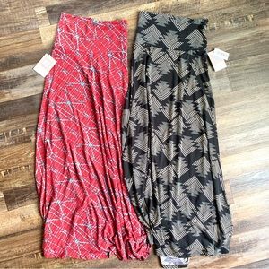 NWT 2 LulaRoe Maxi skirts
